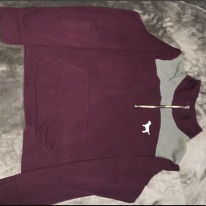 Long sleeve quarter zip with pocket